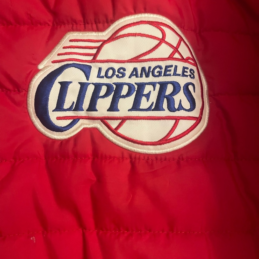 NBA Red Puffer Jacket - Picture 4 of 8